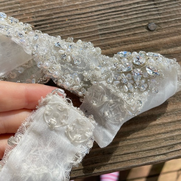 NEW NEVER WORN Bridal Belt 31.5” main image 8